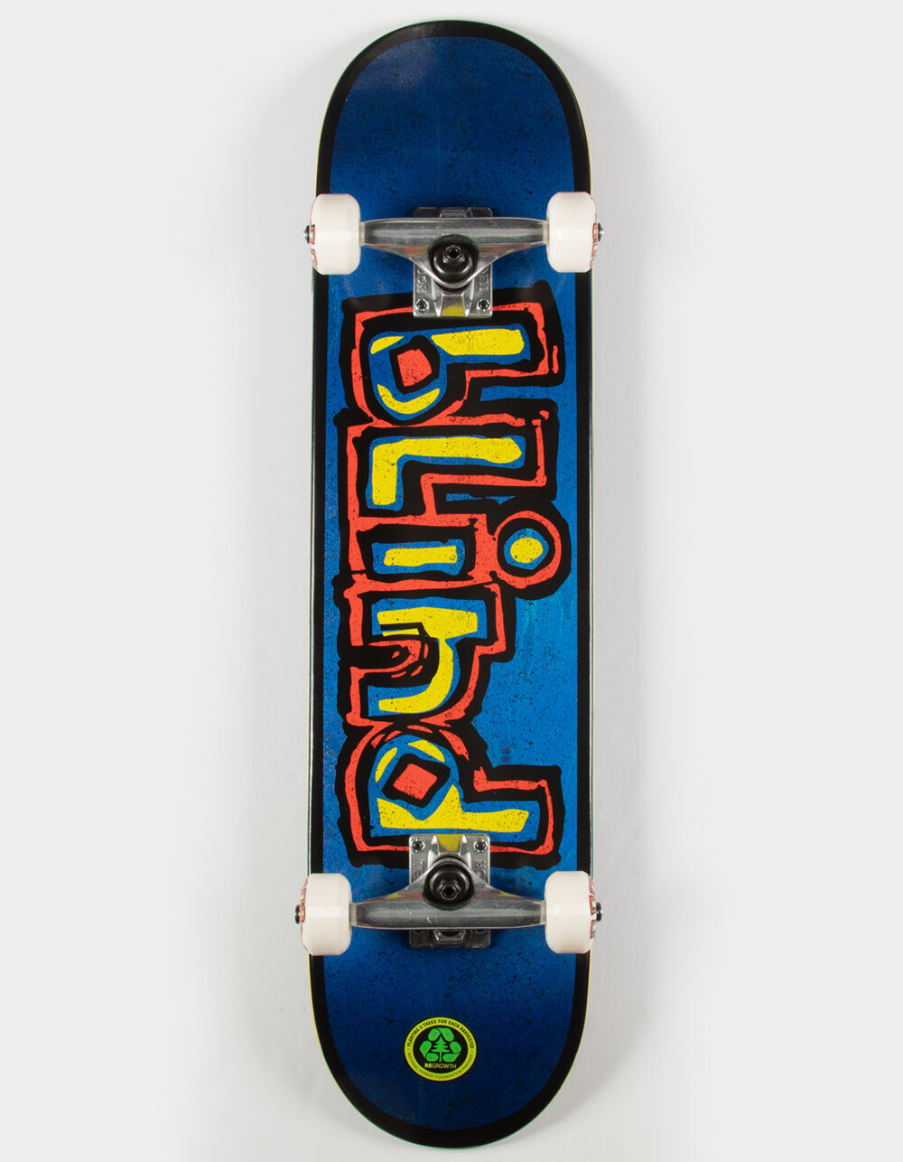Zoomed in image of BLIND OG Box Out Premium 7.625" Complete Skateboard Image: 1