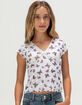 RSQ Girls Butterfly Mesh Top image number 1
