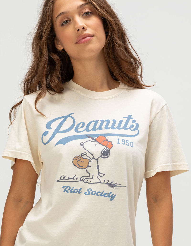 RIOT SOCIETY x Peanuts Champs Womens Tee image number 3