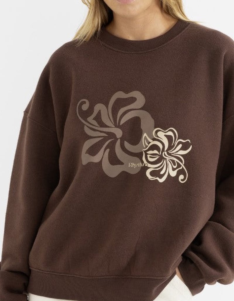 RHYTHM Kai Womens Crewneck Sweatshirt image number 1