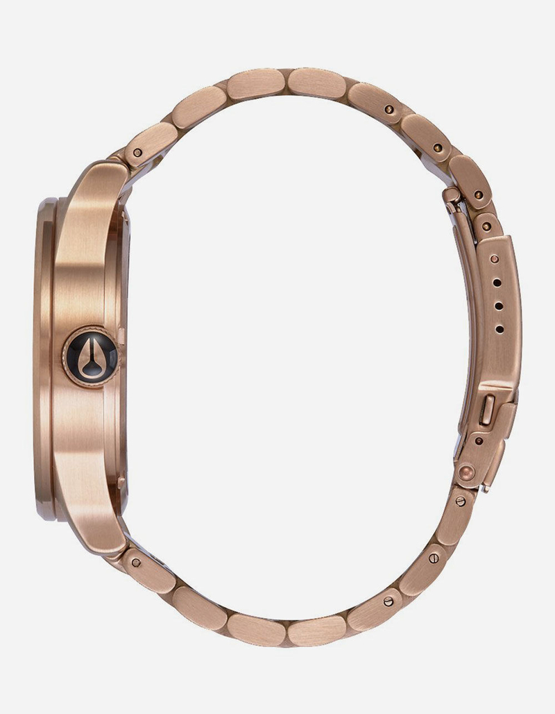 NIXON Sentry SS Rose Gold Watch image number 1