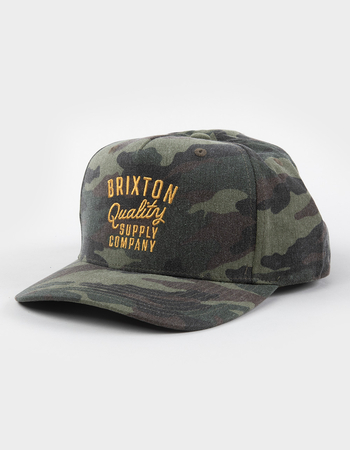 BRIXTON Hubal Camo NetPlus® Snapback Hat Primary Image