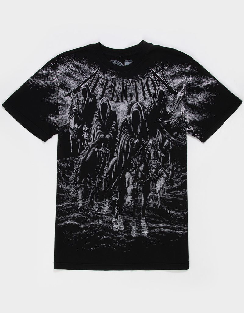 AFFLICTION Black Night Mens Tee image number 0