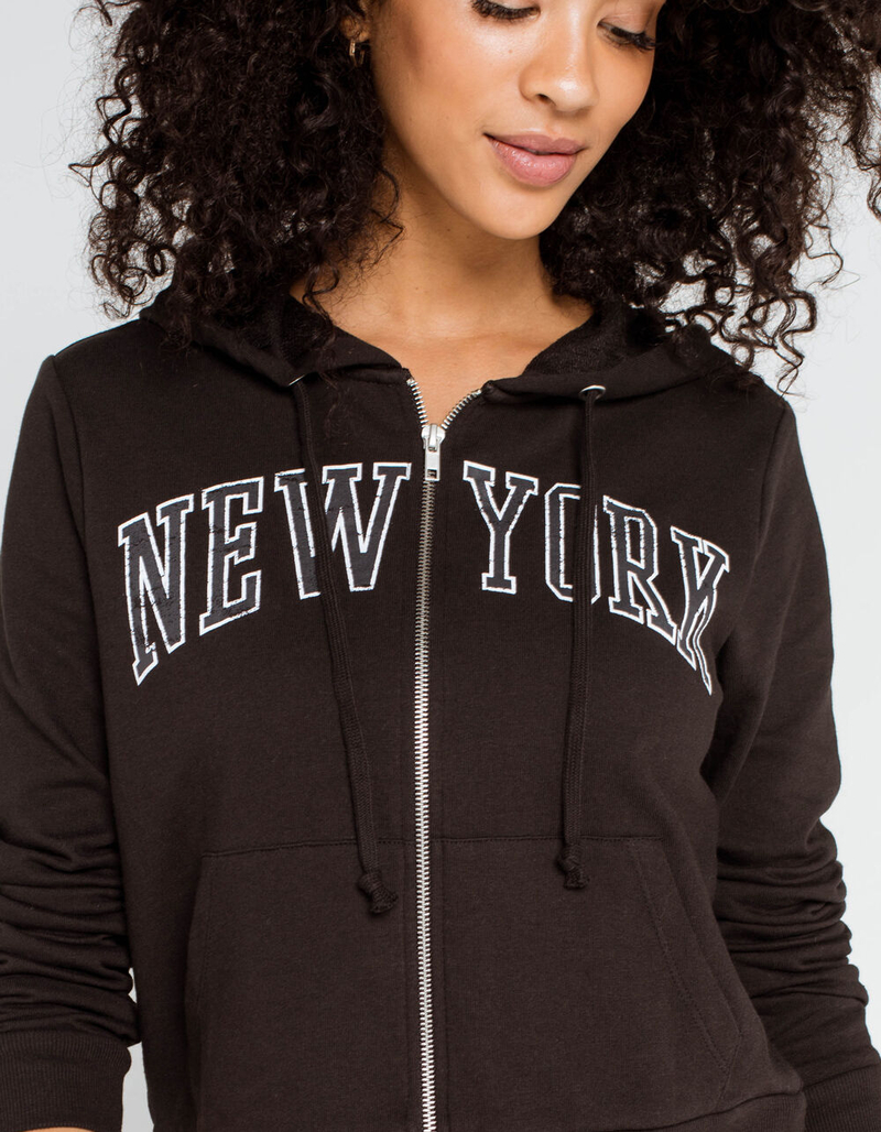 FULL TILT New York Womens Zip Up Hoodie image number 1