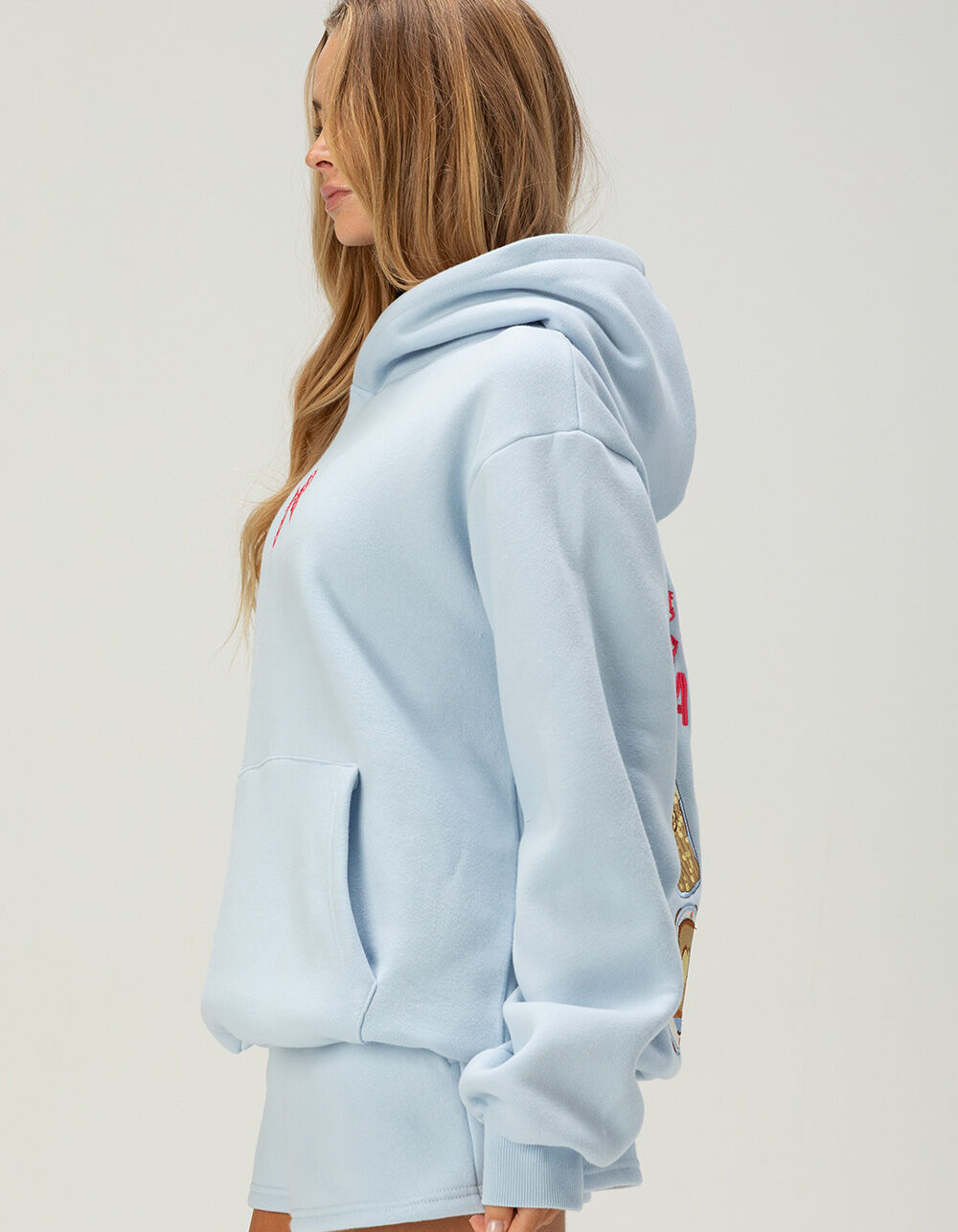 HAPPY CAMP3R Honey & Jam Womens Hoodie - SKY BLUE | Tillys