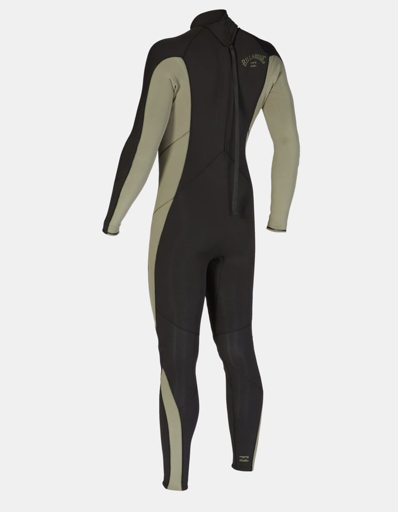 BILLABONG 3/2 Absolute Back Zip Mens Full Wetsuit image number 5