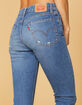 LEVI'S Wedgie High Rise Womens Skinny Ripped Jeans image number 1