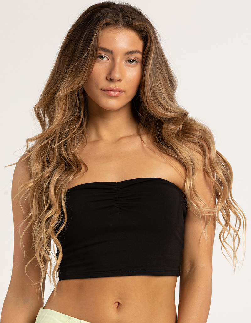 FULL TILT Solid Cinch Tube Top image number 3