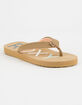 ROXY Vista II Tan Girls Sandals image number 1