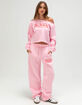 VON DUTCH Off The Shoulder Womens Sweatshirt image number 2
