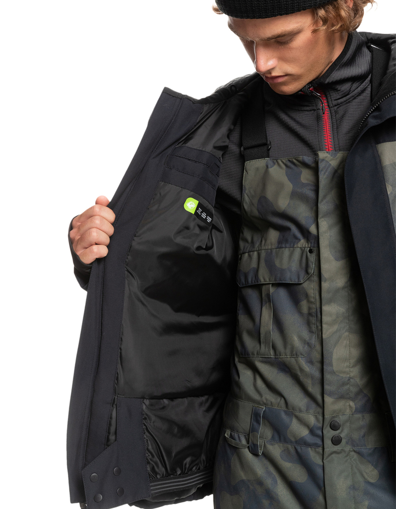 QUIKSILVER Mission Mens Insulated Snow Jacket image number 3