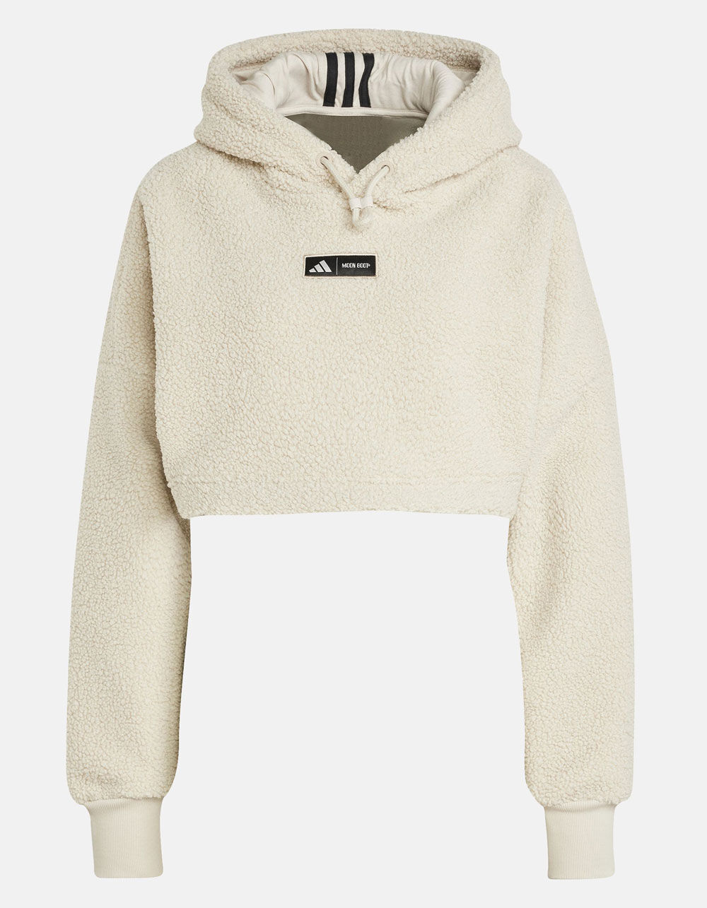 ADIDAS x MOON BOOT Cropped Womens Hoodie - CREAM | Tillys