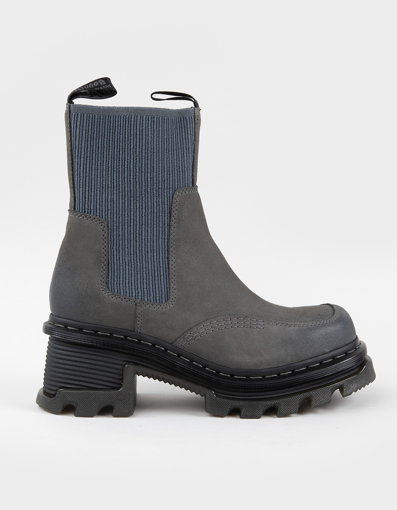 DR. MARTENS Corran Chelsea Suede Womens Boots image number 1