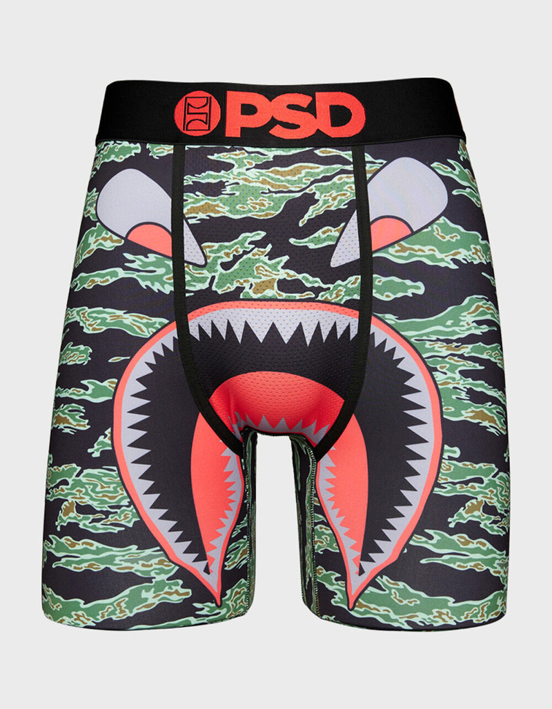 PSD Warface Tiger Camo Mens Boxer Briefs image number 0