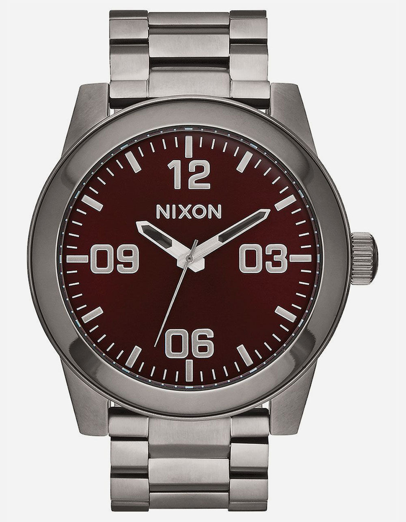 NIXON Corporal SS Gunmetal Watch image number 0
