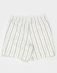 RSQ Mens Stripe Pull On Shorts image number 7