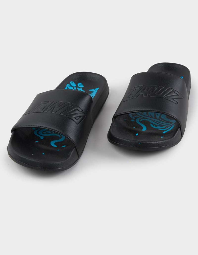 SANTA CRUZ Vein Hand Mens Slide Sandals image number 0