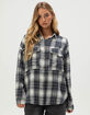 ACOA Womens Oversized Flannel image number 1