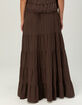 PATRONS OF PEACE Lotus Womens Maxi Skirt image number 4