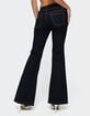 EDIKTED Tilda Low Rise Flared Jeans image number 5