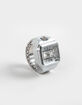 RSQ Square Shaped Watch Ring image number 1