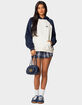 EDIKTED Raglan Bow Oversized Hoodie image number 2