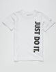 NIKE Just Do It Little Boys Tee & Shorts Set (4-7) image number 2