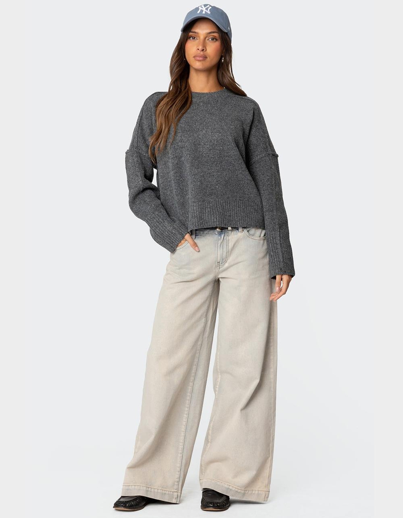 EDIKTED Shirley Oversized Sweater image number 1