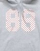 88 Heart Fill Unisex Hoodie image number 2