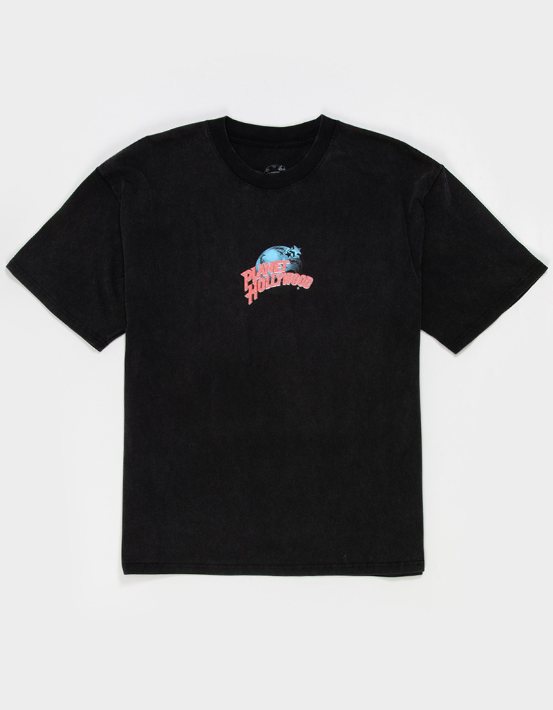 PLANET HOLLYWOOD World Map Mens Boxy Tee image number 1