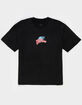 PLANET HOLLYWOOD World Map Mens Boxy Tee image number 2