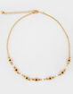 FULL TILT Layered Flower Sun Charm Necklace image number 3