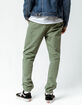 CYA Side Stripe Olive Mens Joggers Pants image number 3