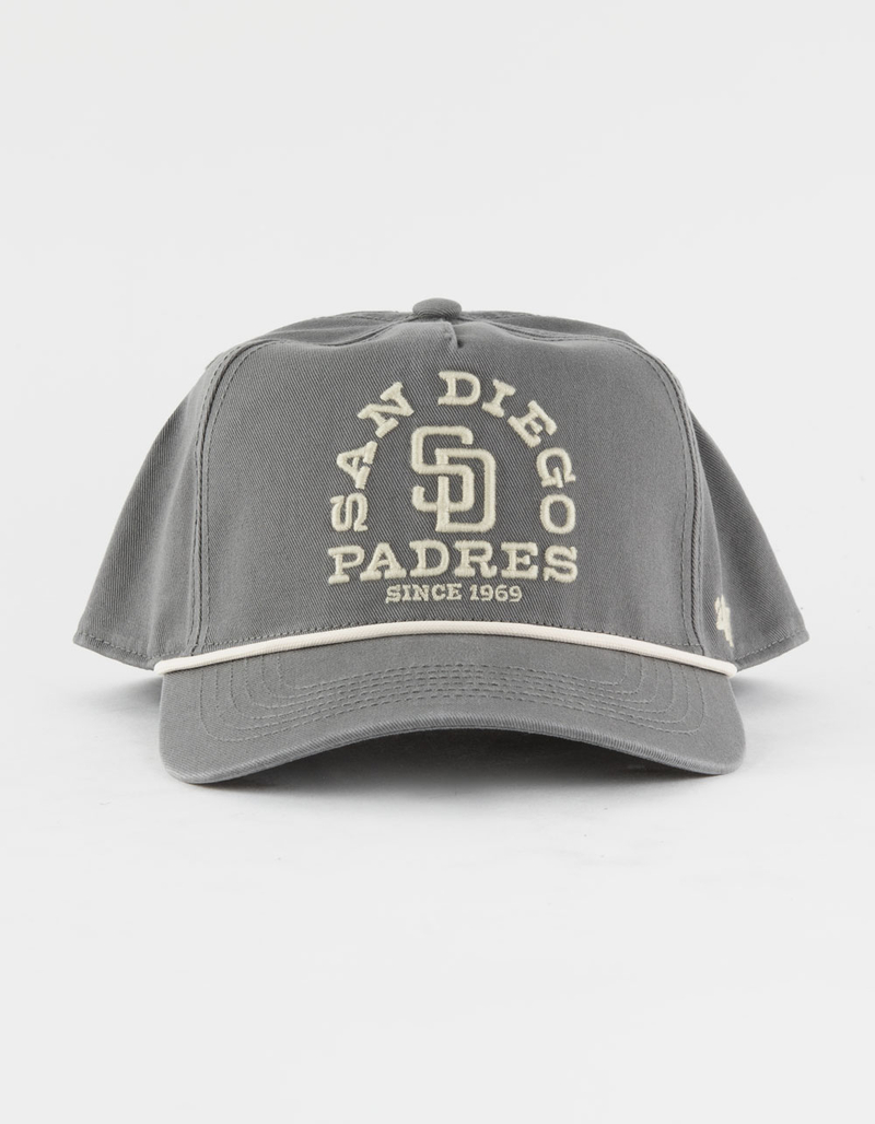 47 BRAND San Diego Padres Canyon Ranchero '47 Hitch Snapback Hat image number 1