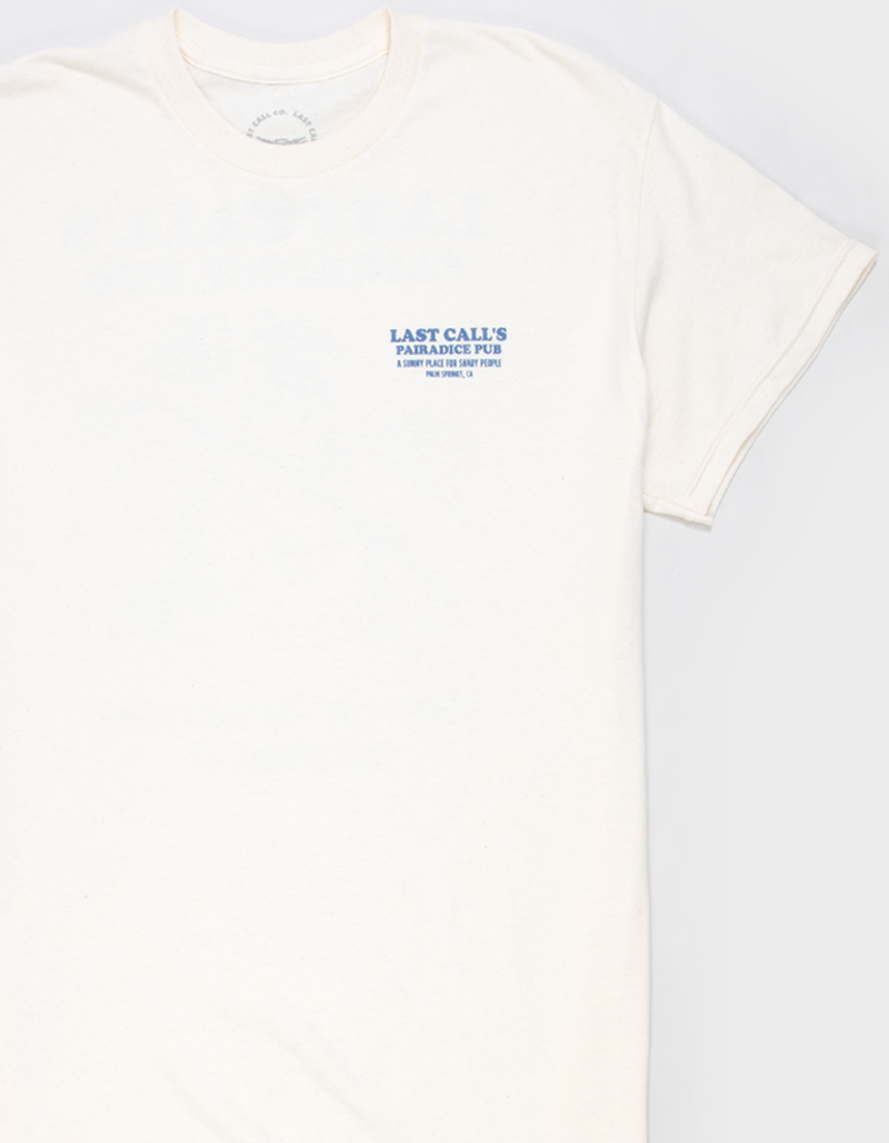 LAST CALL CO. Pairadice Pub Mens Tee image number 3