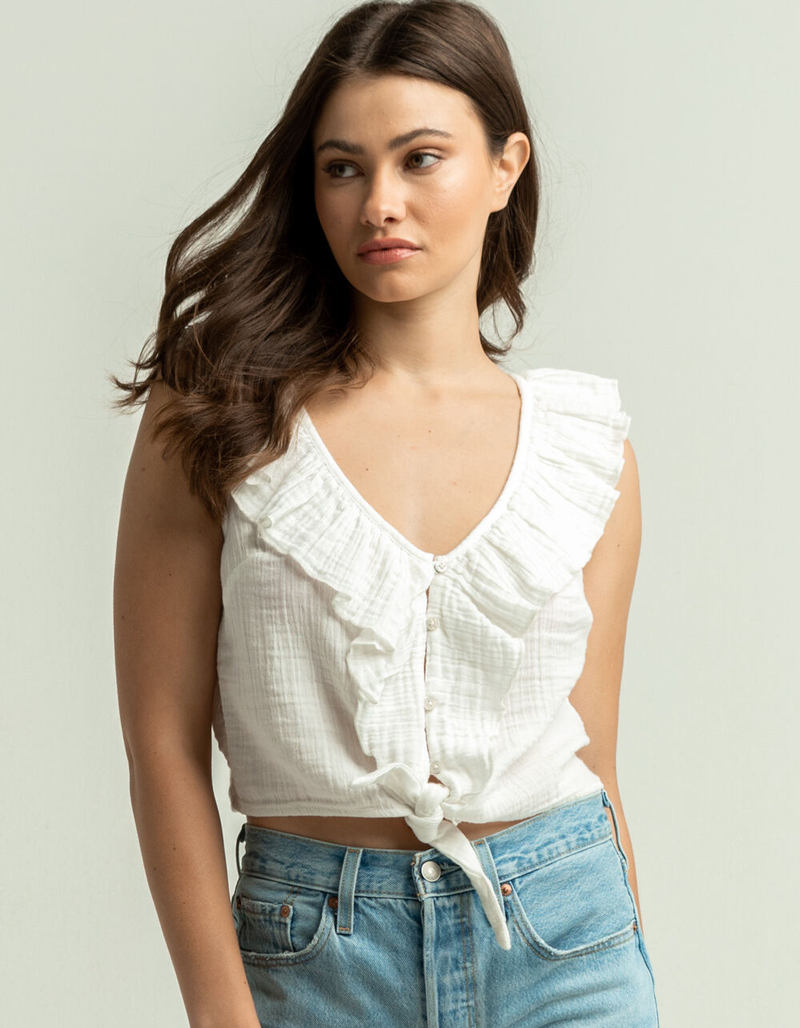 RIP CURL Husk Womens Flutter Top image number 0