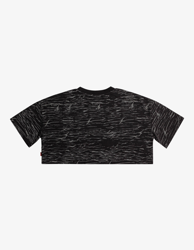 QUIKSILVER x Stranger Things Upside Down Womens Crop Tee image number 6