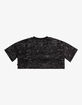 QUIKSILVER x Stranger Things Upside Down Womens Crop Tee image number 7