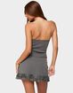 EDIKTED Mona Lacey Pinstripe Strapless Corset image number 3