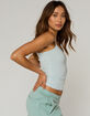 HEART & HIPS Racerback Womens Mint Cami image number 2