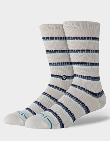 STANCE Multistripe Mens Ribbed Crew Socks Primary Image