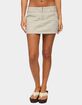 EDIKTED Poppey Striped Twill Mini Skirt image number 1