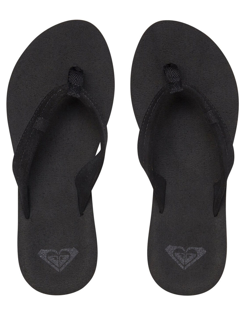 ROXY Avila Womens Black Sandals image number 2