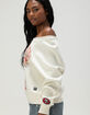 THE WILD COLLECTIVE San Francisco 49ers Womens Off The Shoulder Sweatshirt image number 3