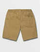 VOLCOM Cleaver Elastic Waist Mens Walkshorts image number 3