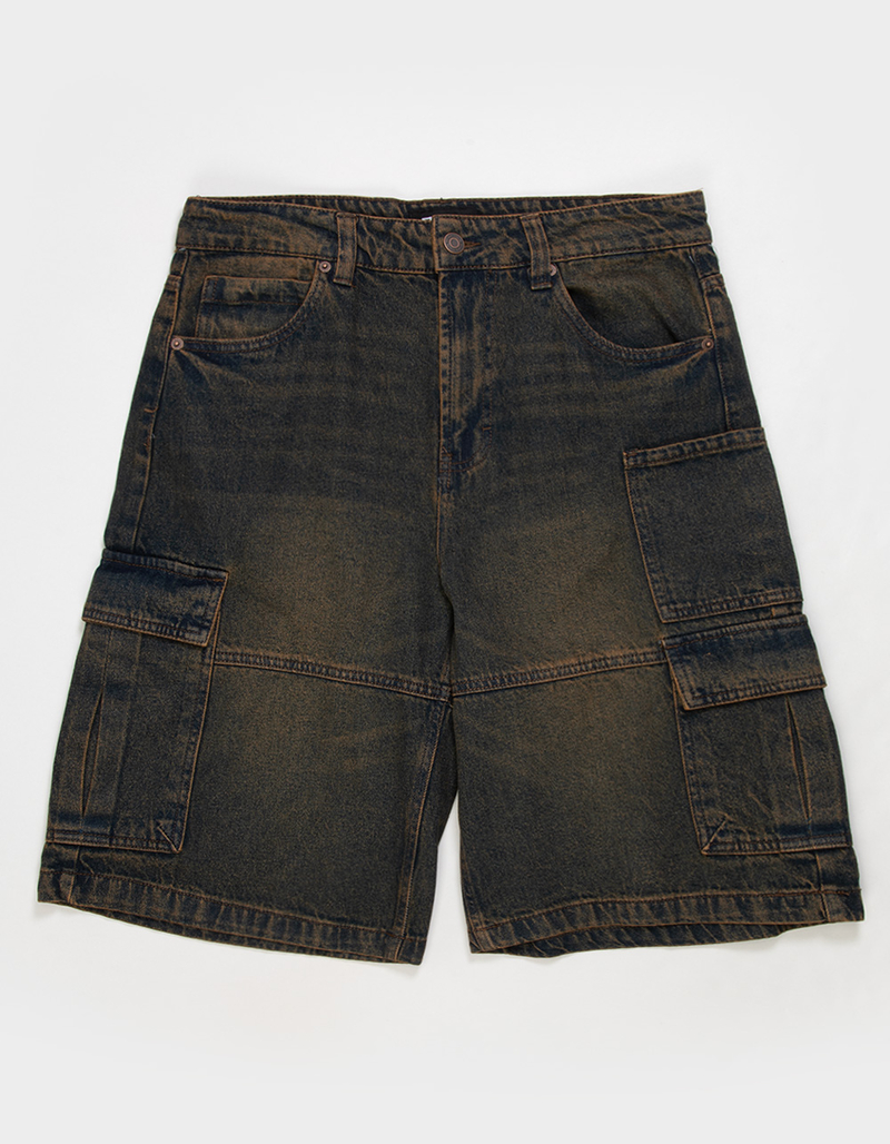 RSQ Mens Baggy Cargo Jorts image number 1