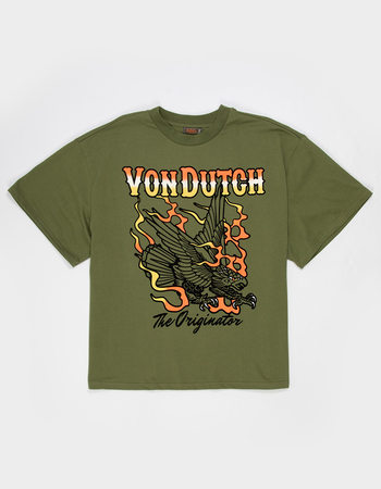 VON DUTCH Eagle Mens Boxy Tee Primary Image