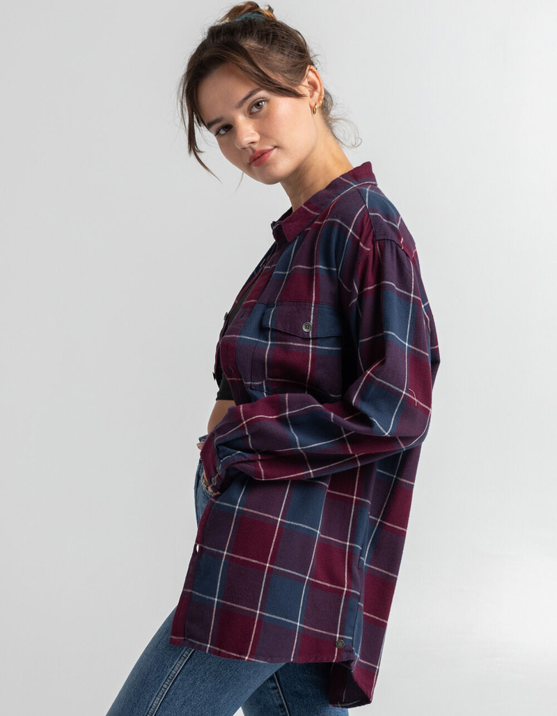 ROXY Turn It Up Check  Womens Flannel Shirt image number 1