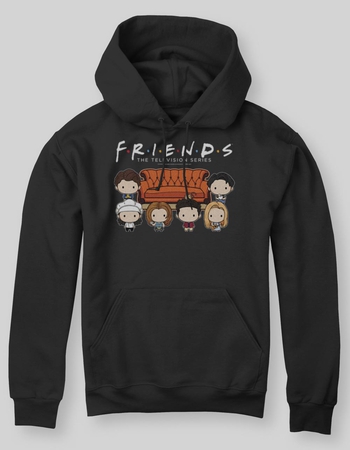 FRIENDS Cartoon Couch Crew Unisex Hoodie Primary Image