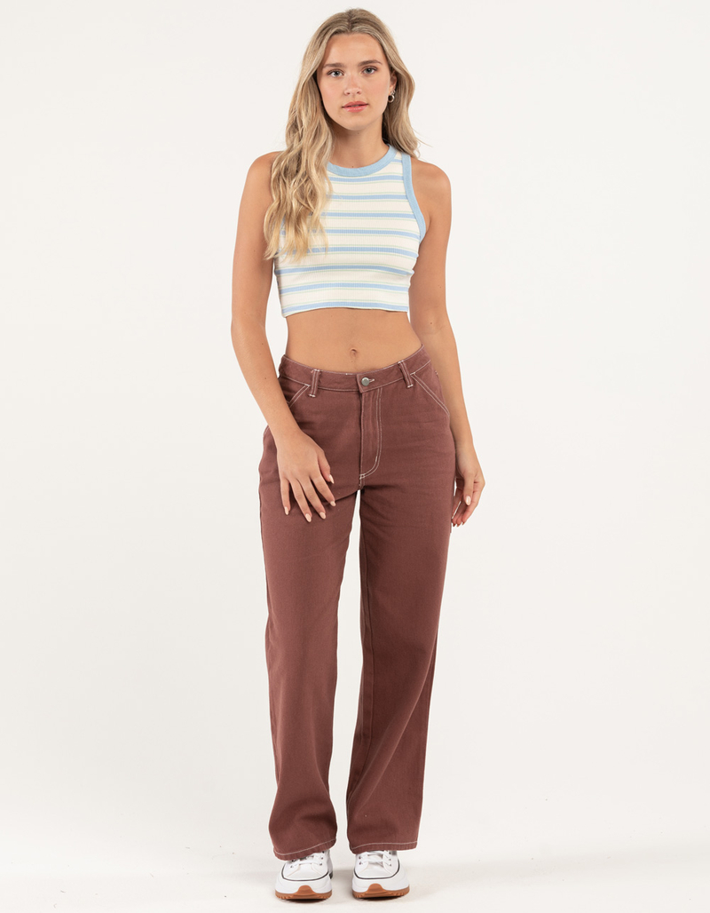 RSQ Womens High Rise Relax Carpenter Pants image number 0